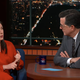 Rebecca Traister, Stephen Colbert